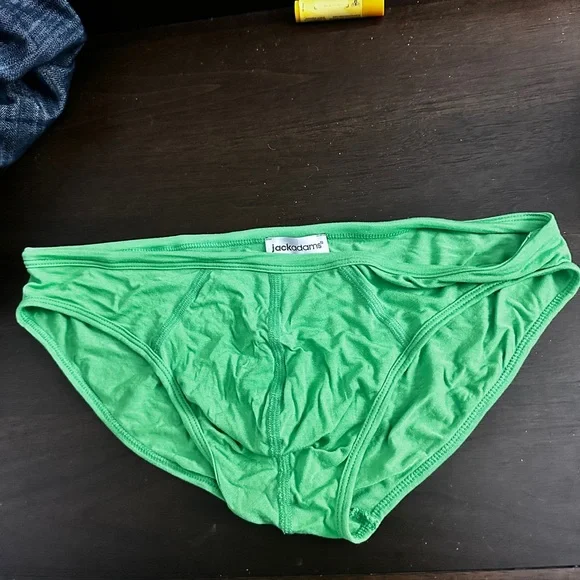 Vibrant green Bikini Briefs - Picture 1 of 1